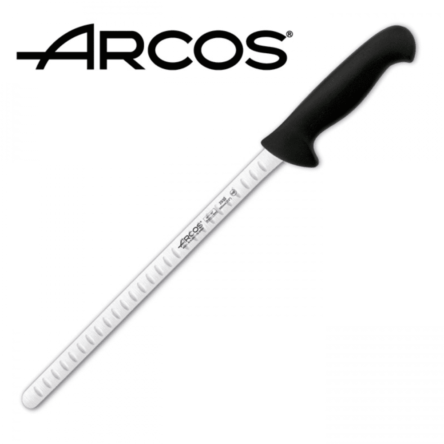 ΜΑΧΑΙΡΙ ΣΟΛΩΜΟΥ ΜΕ ΑΥΛΑΚΙΑ ΜΑΥΡΗ ΛΑΒΗ FLEXIBLE 30εκ ARCOS