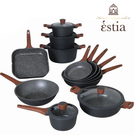 Αντικολλητικό wok 28cm από χυτό αλουμίνιο