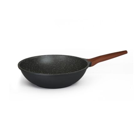 Αντικολλητικό wok 28cm από χυτό αλουμίνιο