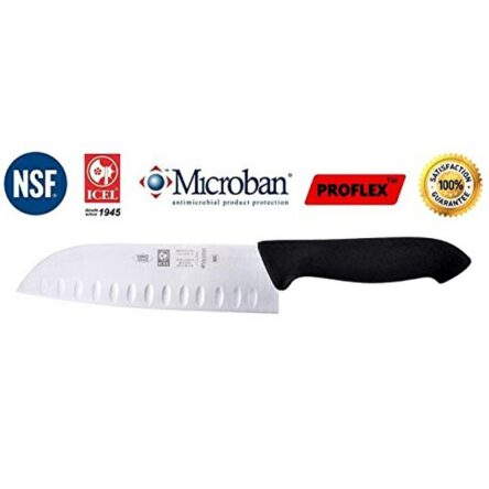 Μαχαίρι santoku επαγγελματικό αυλάκια 18εκ icel