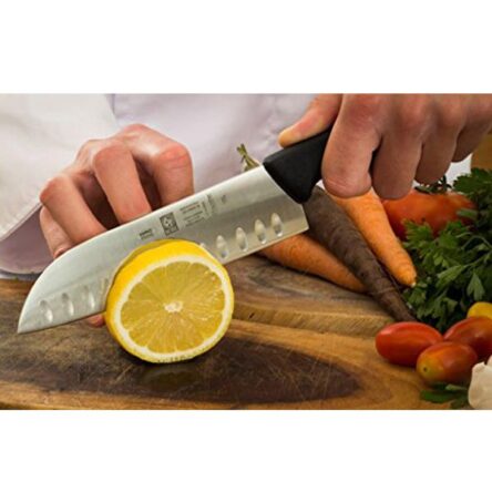 Μαχαίρι santoku επαγγελματικό αυλάκια 18εκ icel