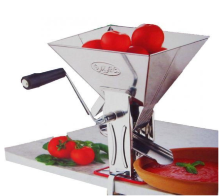 Ανοξείδωτη ντοματομηχανή χειρός