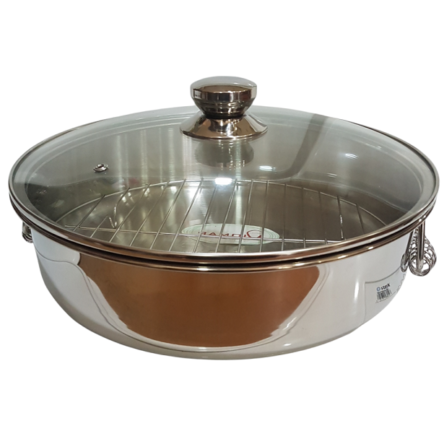 Στρογγυλή Γάστρα inox 32 εκ.