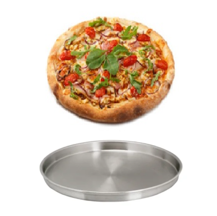 Ταψί σινί ψησίματος πίτσας πίτας αλουμινίου 32 χ 3