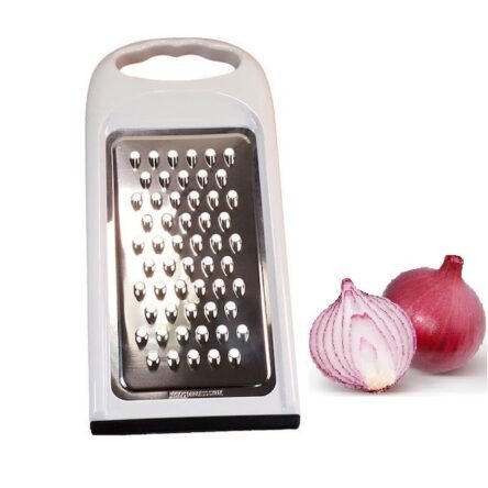 Τρίφτης κρεμμυδιού πλακέ πλαστικό ανοξείδωτο Metaltex