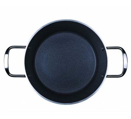 Φριτέζα πέτρα Νο24 με πυρίμαχο γυάλινο καπάκι