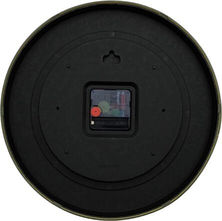 Ρολόι τοίχου πλαστικό λεύκο αθόρυβο 30 εκατοστά