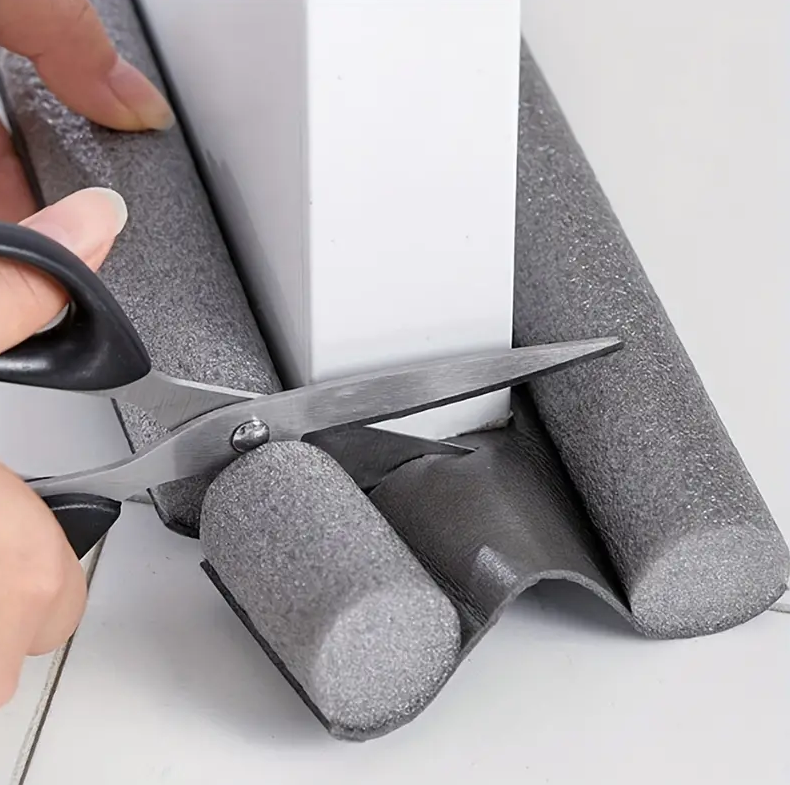 Αεροστόπ διπλό πόρτας γκρι