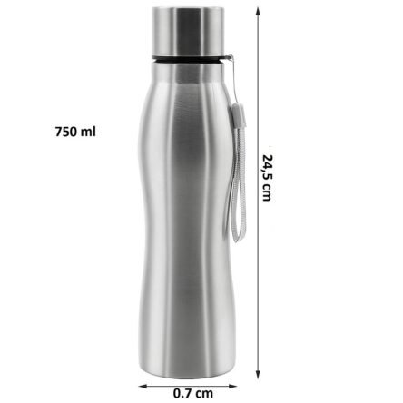 Μπουκάλι ισοθερμικό ανοξείδωτο 0.75 lit