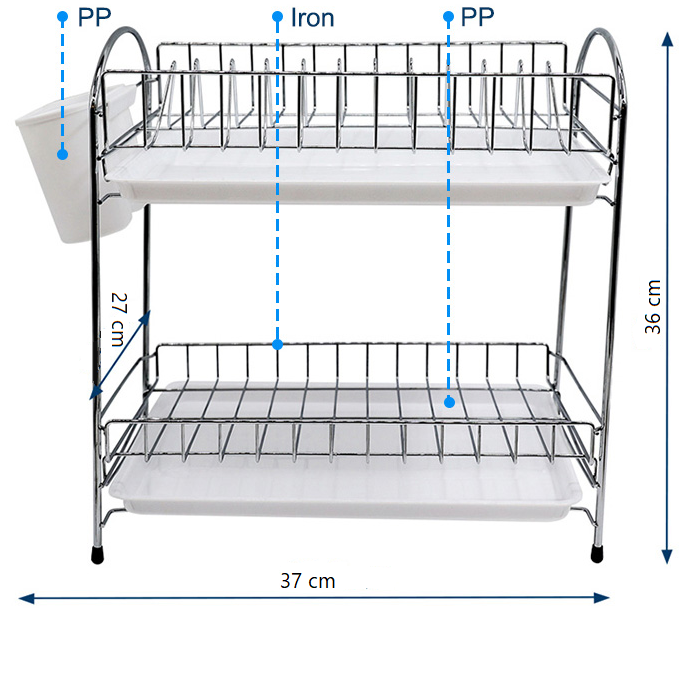 Πιατοθήκη ανοξείδωτη 18/10