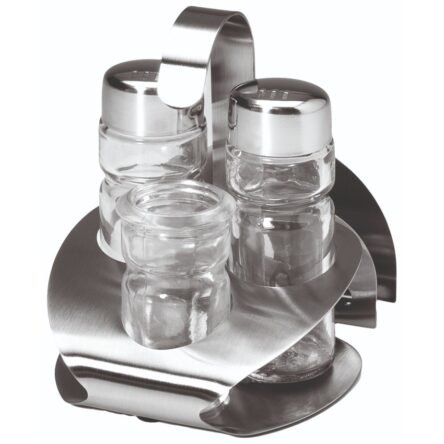 Σετ αλατοπίπερο 4 θέσεων