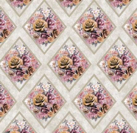 Τραπεζομάντιλο καρώ καφέ