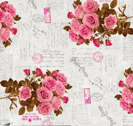 Τραπεζομάντιλο λουλούδια με το μέτρο