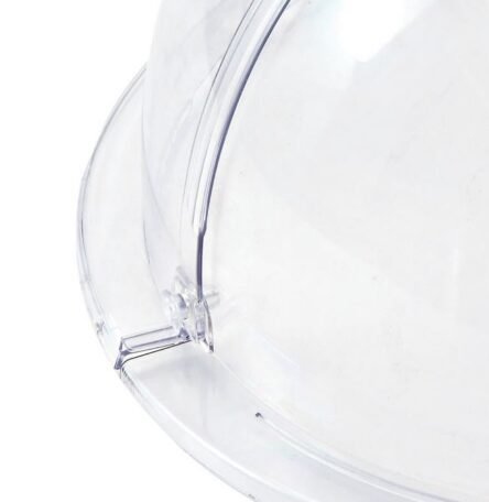 Βιτρίνα ρολ τοπ στρογγυλή καλάθι ρατάν