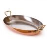 Σαγανάκι χάλκινο οβάλ