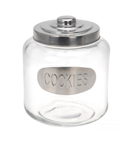 Βάζο γυάλινο COOKIES