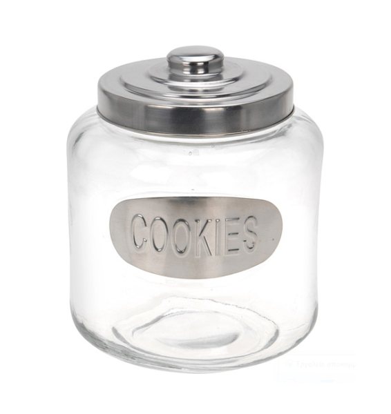 Βάζο γυάλινο COOKIES