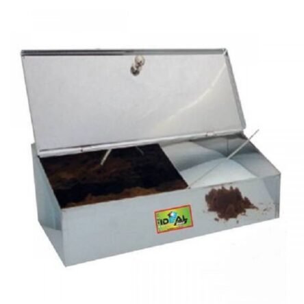 Καφεκούτι μικρό ανοξείδωτο 2 θέσεων