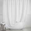 Κουρτίνα μπάνιου λευκή