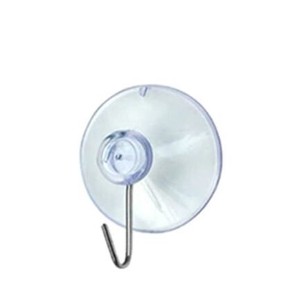 Βεντούζα διάφανη με γάντζο