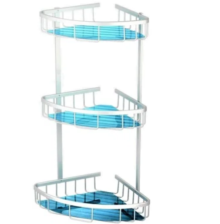 Εταζέρα γωνία 3 θέσεων αλουμίνιου