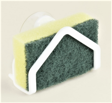 Βάση νεροχύτη με βεντούζα για σφουγγάρι