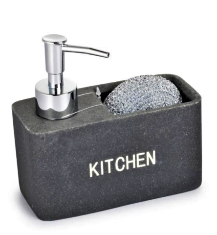 Θήκη για υγρό σαπούνι γκρι