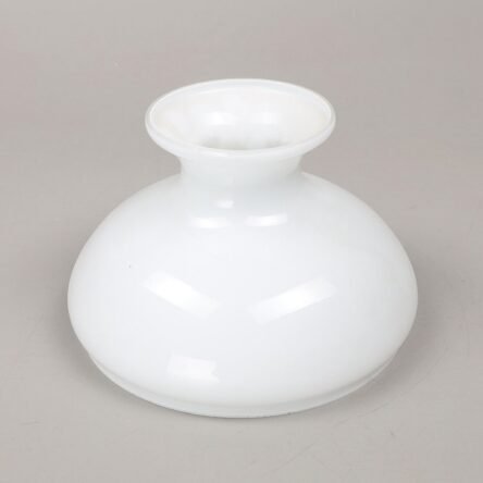 Λευκό γυαλί λάμπας 19Α  17 εκατοστά