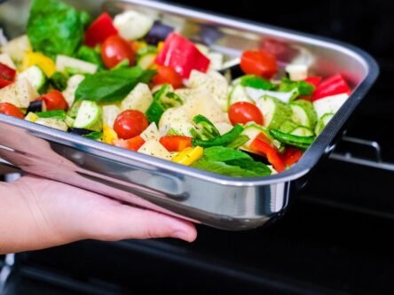 Ταψί ορθογώνιο ανοξείδωτο αντικολλητικό 35χ26