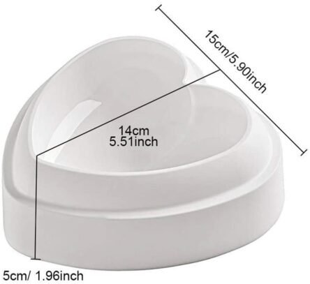 Φόρμα σιλικόνης καρδιά