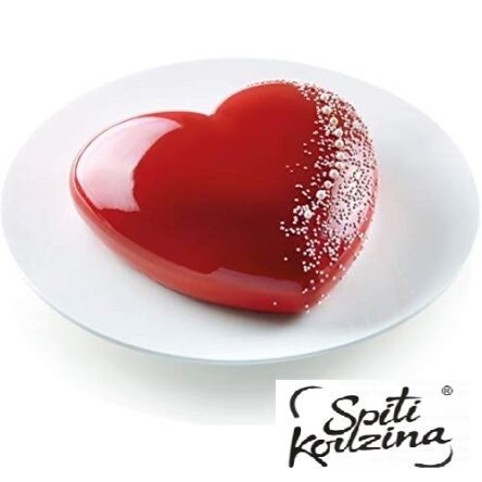 Φόρμα σιλικόνης καρδιά