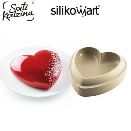 Φόρμα σιλικόνης καρδιά
