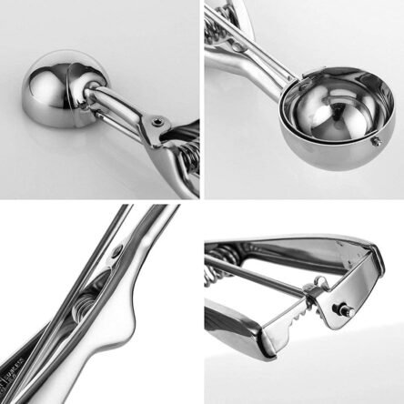 Κουτάλι παγωτού ανοξείδωτο