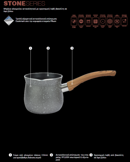 Μπρίκι αντικολλητικό Νο 2