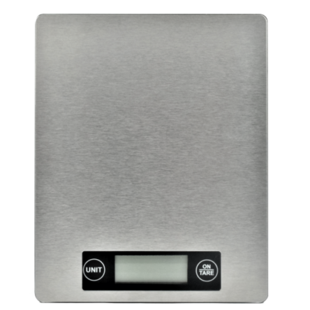 Ψηφιακή ανοξείδωτη ζυγαριά κουζίνας
