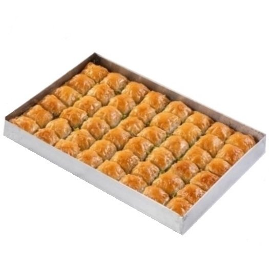 Ταψί κολλητό αλουμινίου ζαχαροπλαστείου 28Χ42Χ5