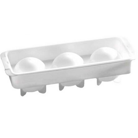 Καλούπι για στρογγυλό πάγο 3 θέσεων