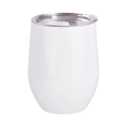 Κούπα ποτήρι θερμός 340 ml σε λευκό χρώμα