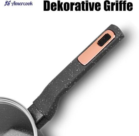 Αντικολλητικό κατσαρολάκι 18 cm Amercook