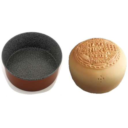 Ταψί αντικολλητικό βαθύ πέτρα 20 εκατοστά για πρόσφορο