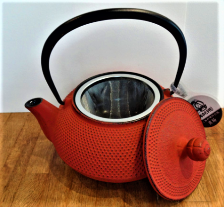 Τσαγιέρα μαντέμι κόκκινη 400 ml