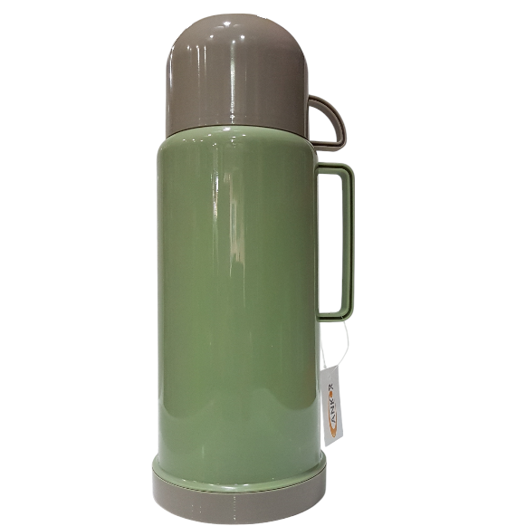 Θέρμος με διπλό ισοθερμικό γυαλί 1000 ml