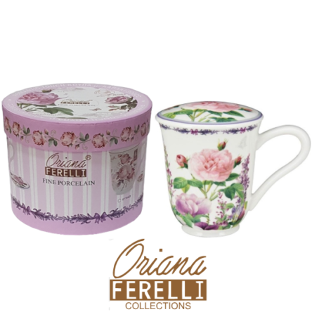 Κούπα με καπάκι Oriana Ferelli 19554