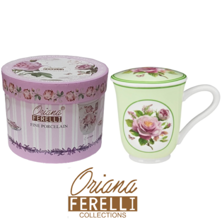 Κούπα με καπάκι Oriana Ferelli 8779