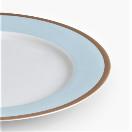 Πιάτο ρηχό πορσελάνη Ιωνία Basics SKY-N στρογγυλό 27 εκατοστά