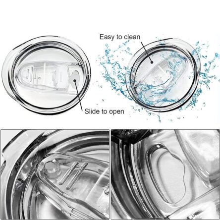 Ποτήρι θερμός 370 ml σε γκρί χρώμα