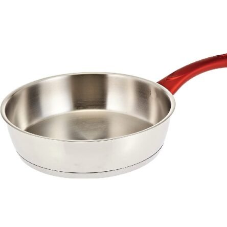 Τηγάνι ανοξείδωτο 22 cm ηλεκτρικής και επαγωγικής εστίας