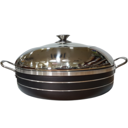 Γάστρα στρογγυλή με αντικολλητική επίστρωση πέτρα