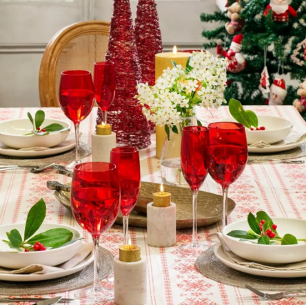 Ποτήρι σαμπάνιας κόκκινο