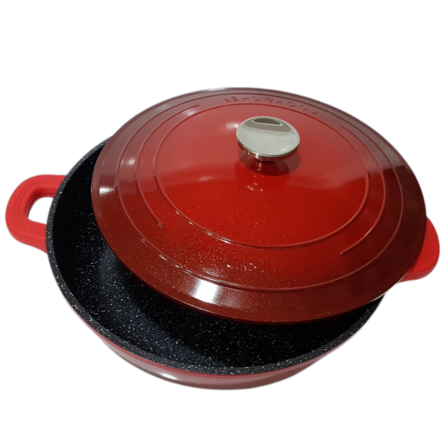 Χύτρα ρηχή αντικολλητική αλουμίνιου